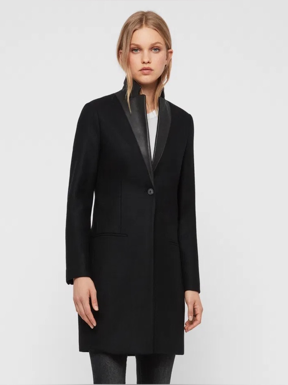 AllSaints Leni Lea coat, US 4 / UK 8 / EU 36